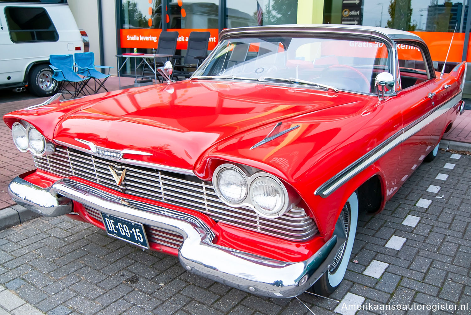 Plymouth Belvedere uit 1958